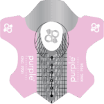 Purple Professional Sjablonen King Box 100st.