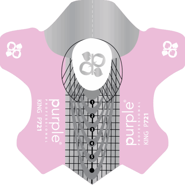 Purple Professional Sjablonen King Box 100st.