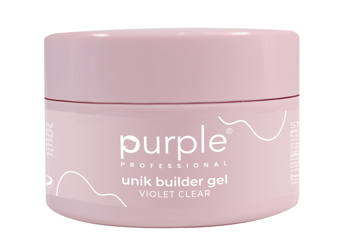 Purple Professional Unik Builder Gel "Clear" 50gr (P2700)