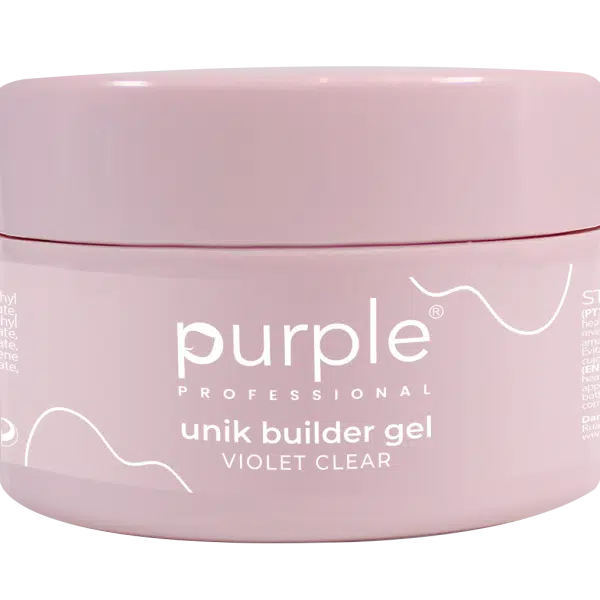 Purple Professional Unik Builder Gel "Clear" 50gr (P2700)