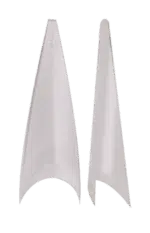 Purple Professional XXL Extra Long Stiletto Tips - Clear 360st.