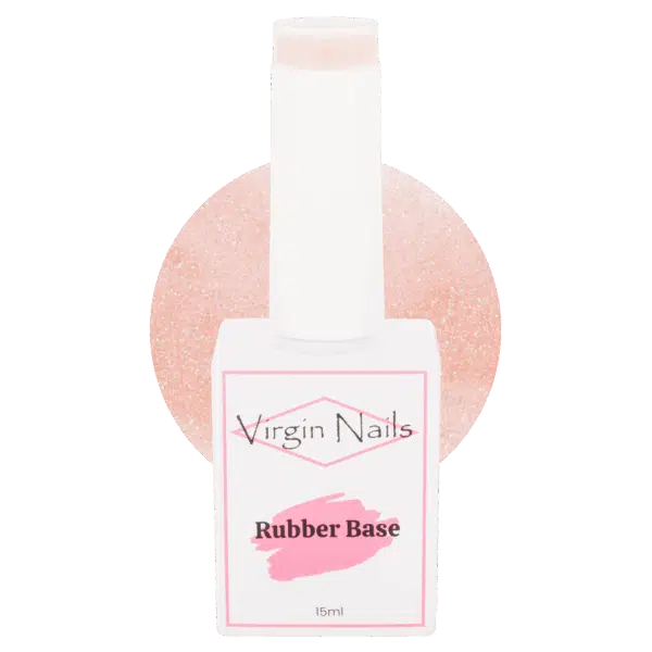 Virgin Nails Rubber Base Sparkle "Glamm" 15ml