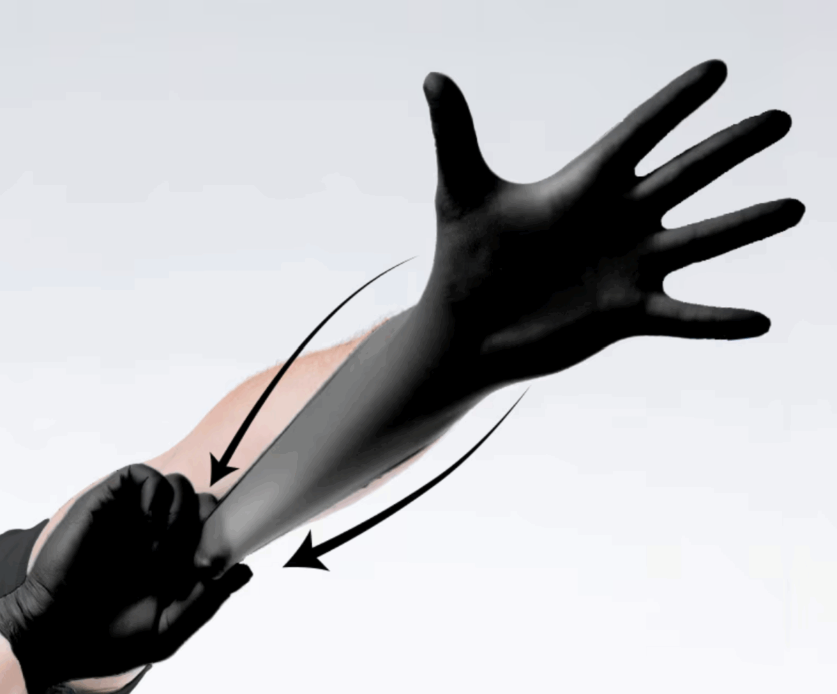 Handschoenen Soft Nitrile Premium Zwart - Maat S 100st. Handschoenen Soft Nitrile Premium Zwart - Maat S 100st.