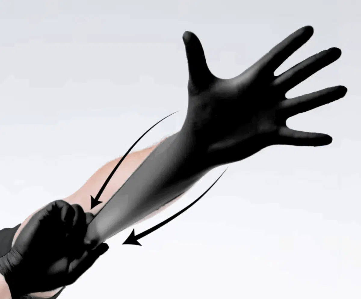 Handschoenen Soft Nitrile Premium Zwart - Maat S 100st. Handschoenen Soft Nitrile Premium Zwart - Maat S 100st.