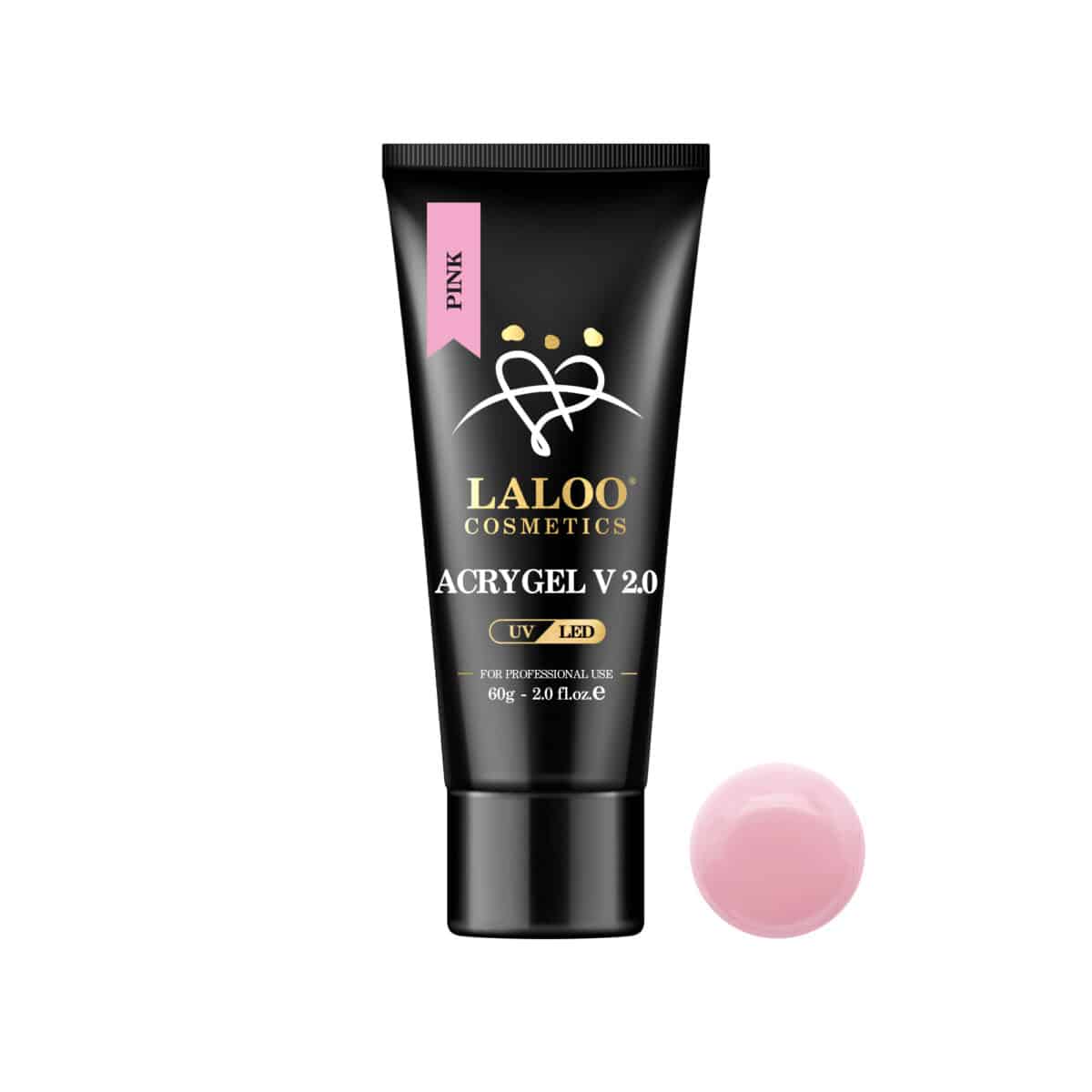 Laloo AcrylGel vol.2 Pink 60gr Laloo AcrylGel vol.2 Pink 60gr