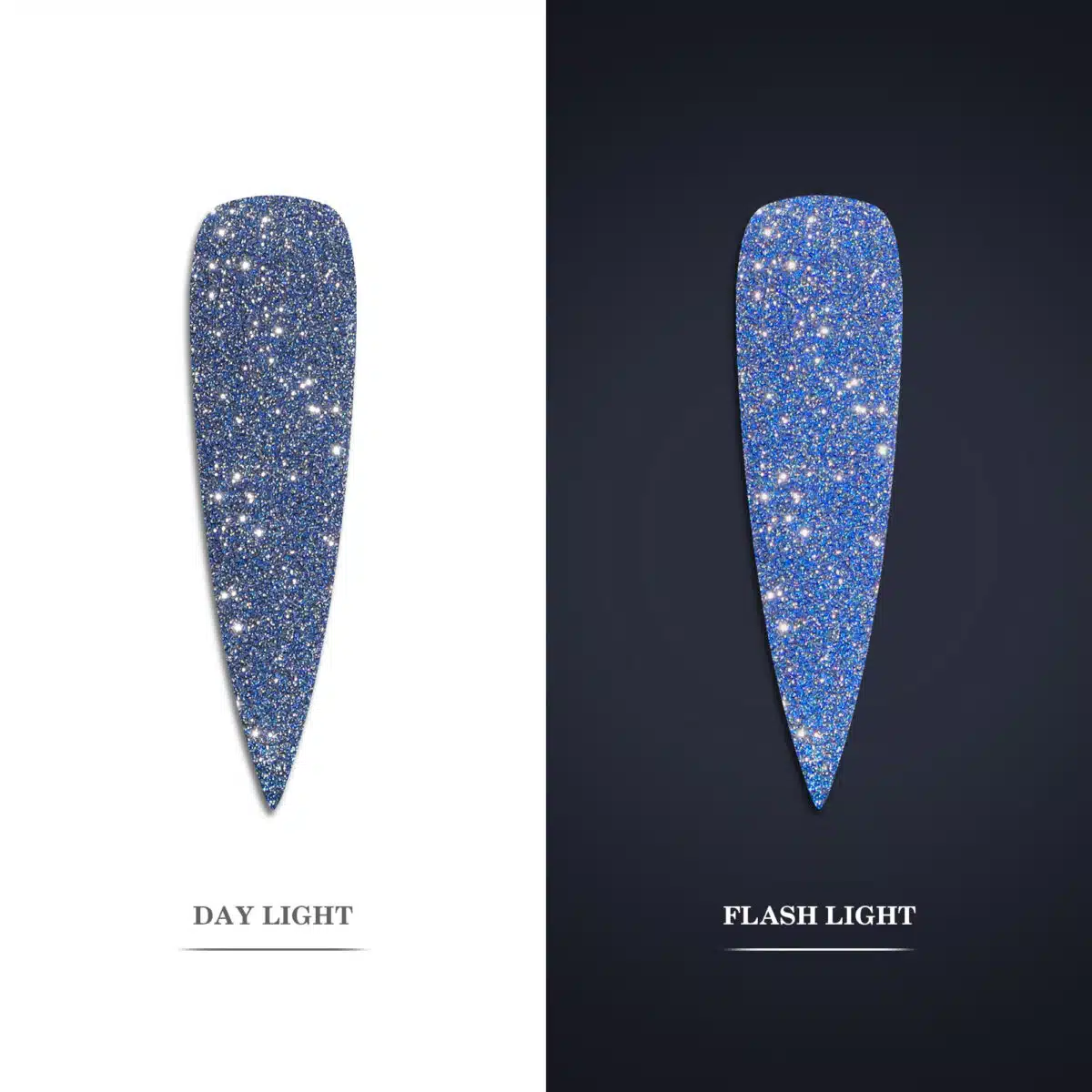 Laloo Flash Glitter Powder 2 - Blue