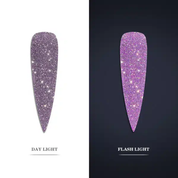 Laloo Flash Glitter Powder 3 - Purple