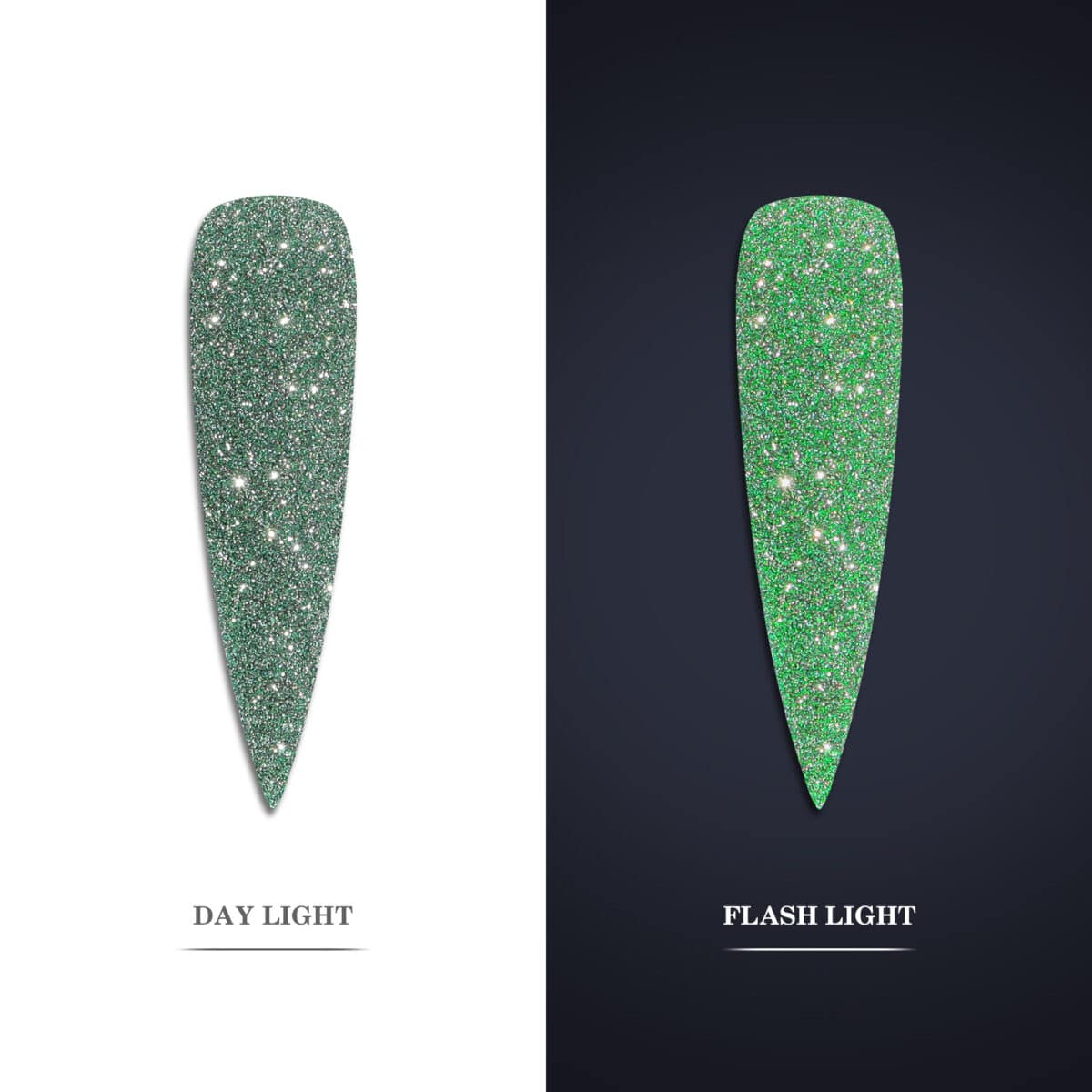 Laloo Flash Glitter Powder 4 - Green