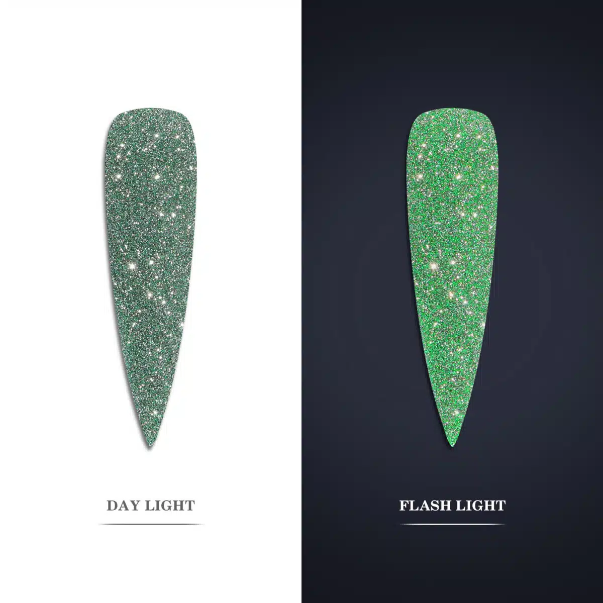 Laloo Flash Glitter Powder 4 - Green