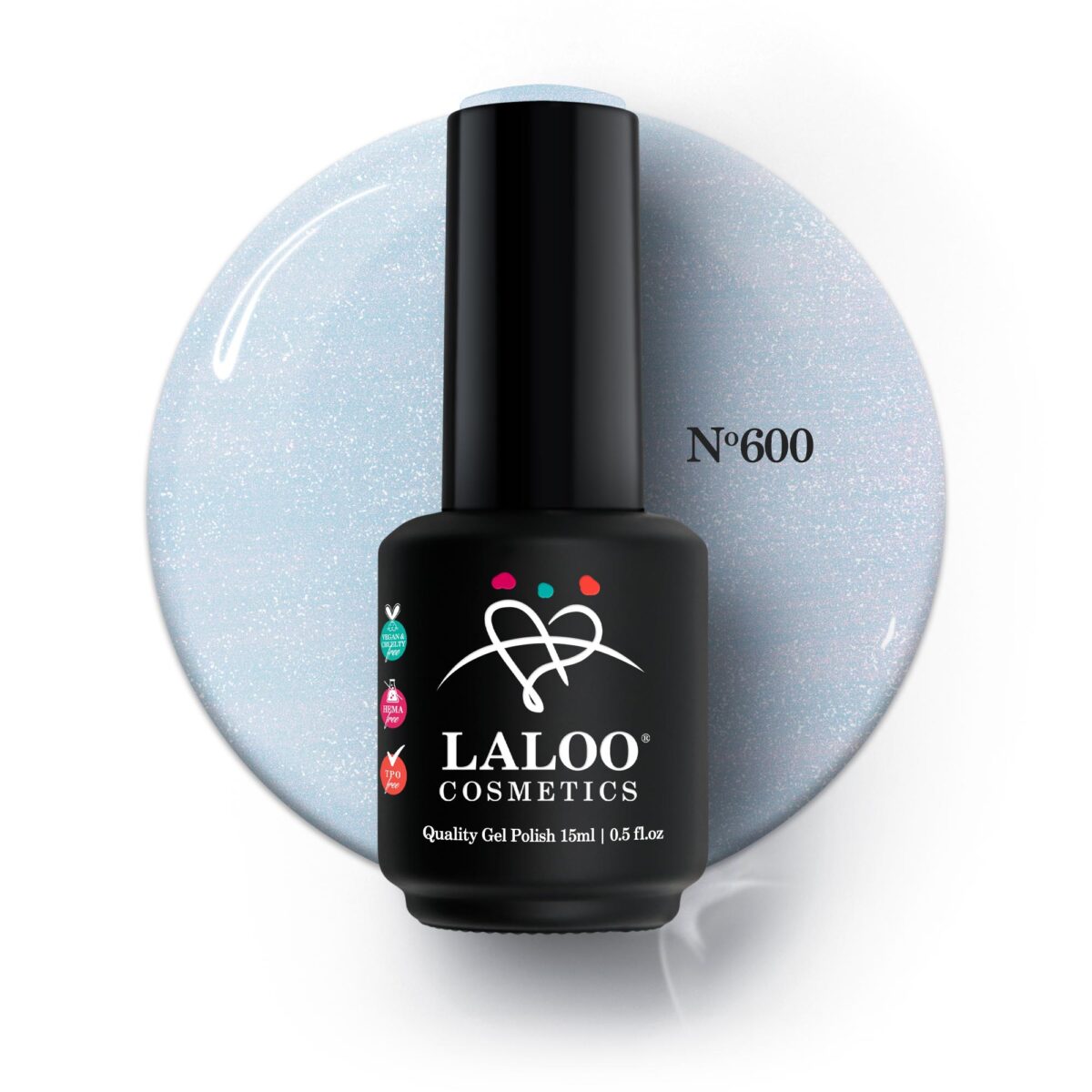Laloo Gelpolish Blister Pearl No.600 - 15ml