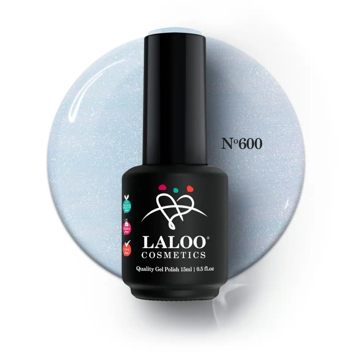 Laloo Gelpolish Blister Pearl No.600 - 15ml Laloo Gelpolish Blister Pearl No.600 - 15ml
