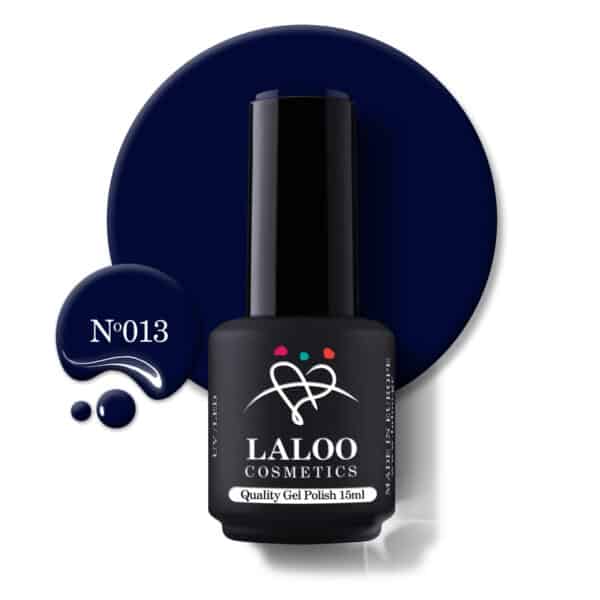 Laloo Gelpolish Blue-Black no.13 - 15ml