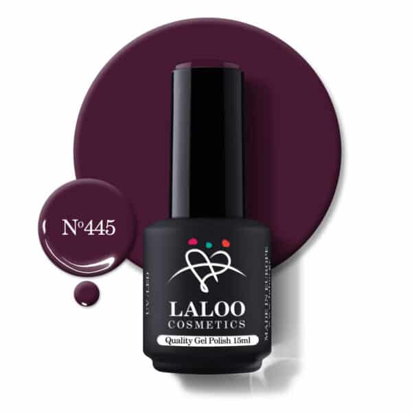 Laloo Gelpolish Deep Aubergine no.445 - 15ml