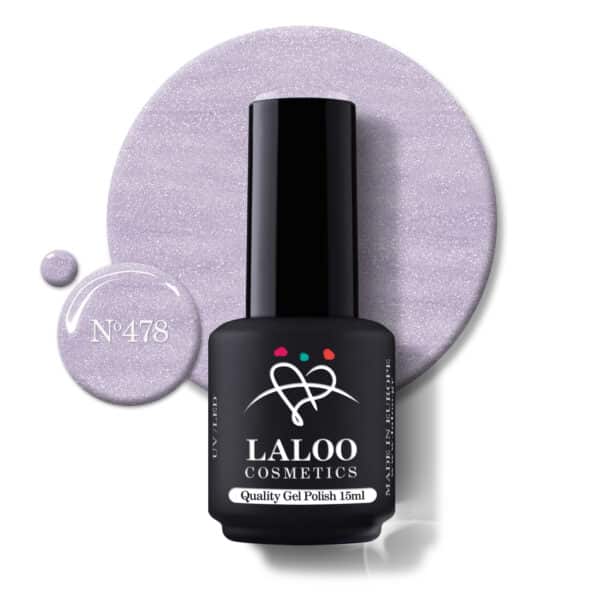 Laloo Gelpolish Pastel Shimmering Lilac no.478 - 15ml