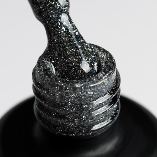 Laloo Gelpolish Pride Flash Glitter No.10 Silver Black - 15ml