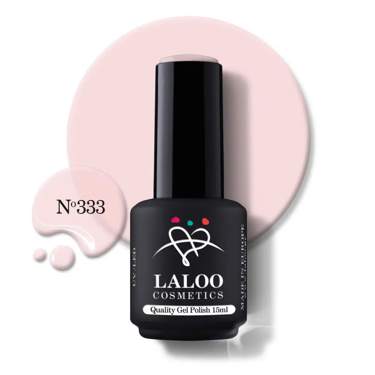 Laloo Gelpolish Salmon Nude No.333 - 15ml
