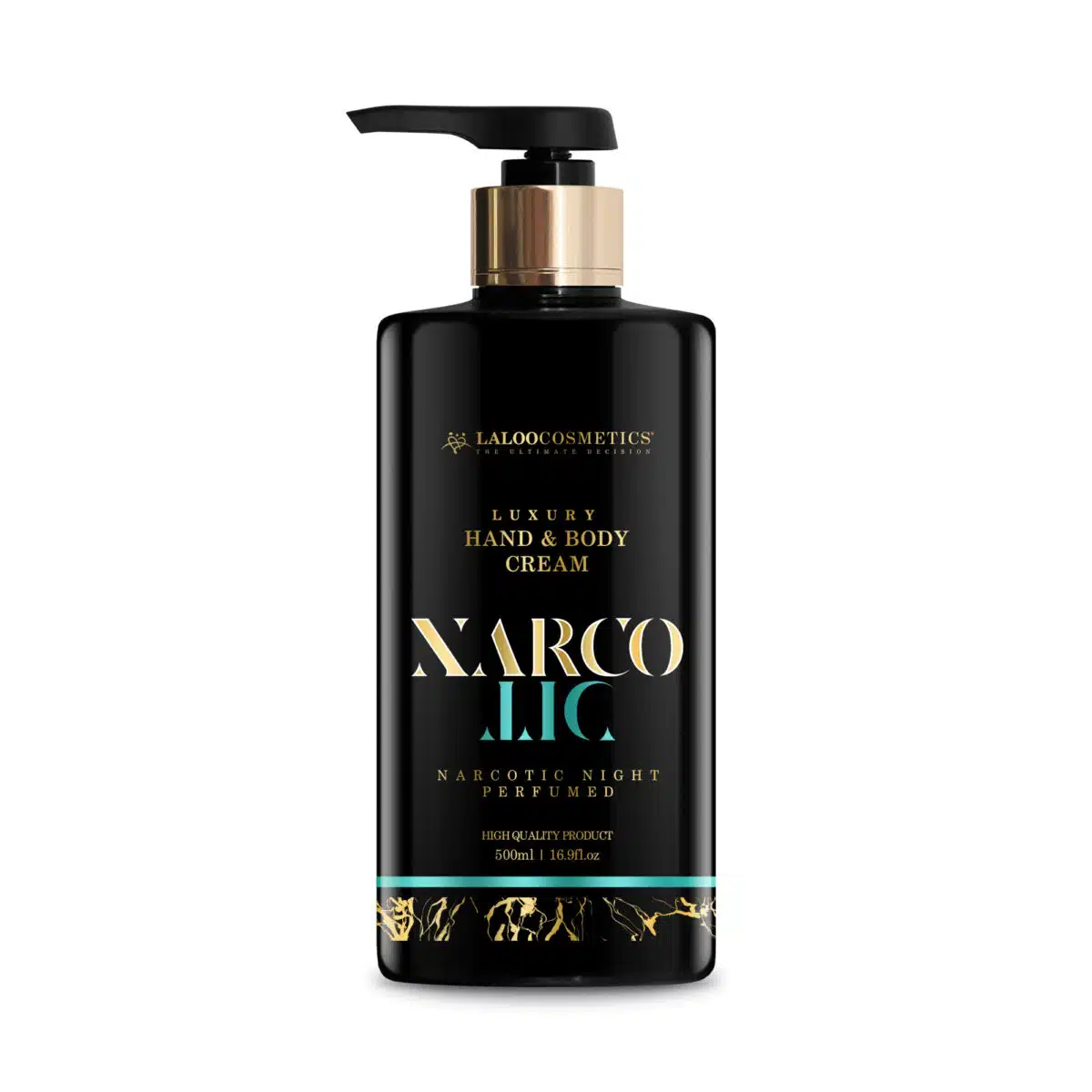 Laloo Luxury Hand & Body Cream - Narcotic 500ml
