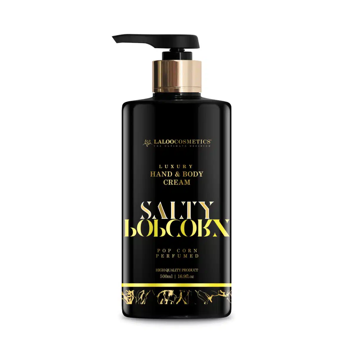 Laloo Luxury Hand & Body Cream - Salty Popcorn 500ml Laloo Luxury Hand & Body Cream - Salty Popcorn 500ml