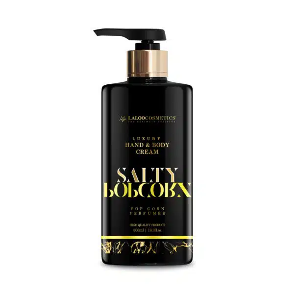 Laloo Luxury Hand & Body Cream - Salty Popcorn 500ml