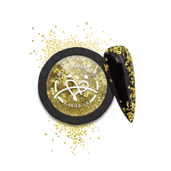 Laloo Metallic Flakes No.1 - Gold