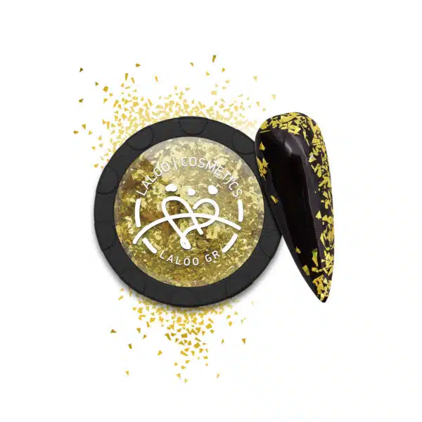 Laloo Metallic Flakes No.1 - Gold