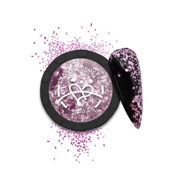 Laloo Metallic Flakes No.3 - Purple