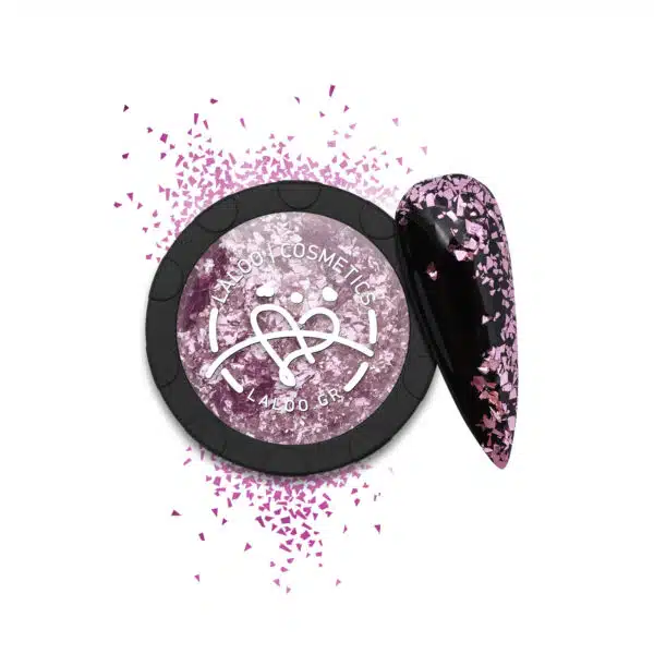 Laloo Metallic Flakes No.3 - Purple