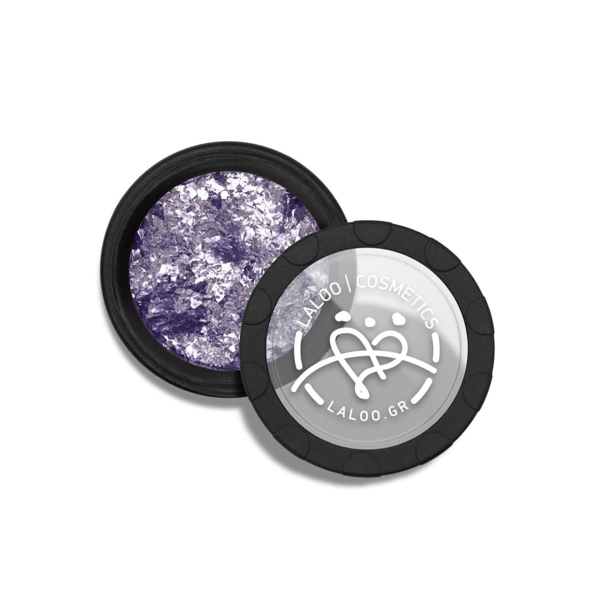 Laloo Metallic Flakes No.4 - Silver Purple