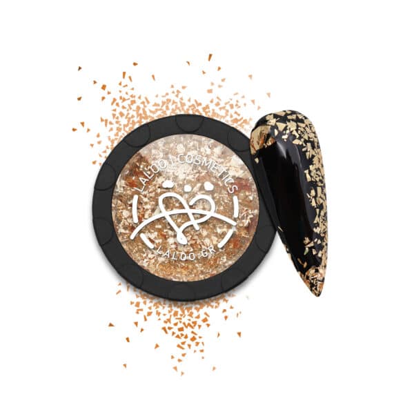 Laloo Metallic Flakes No.6 - Bronze