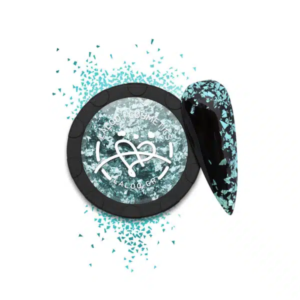 Laloo Metallic Flakes No.8 - Petrol