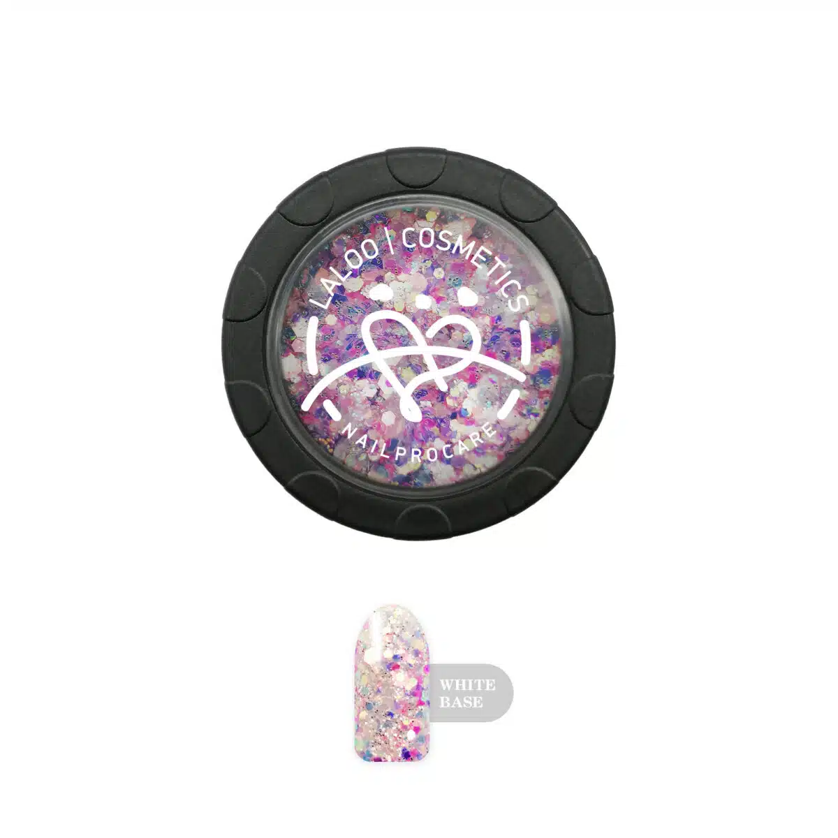 Laloo Rainbow Glass Powder 1 Laloo Rainbow Glass Powder 1