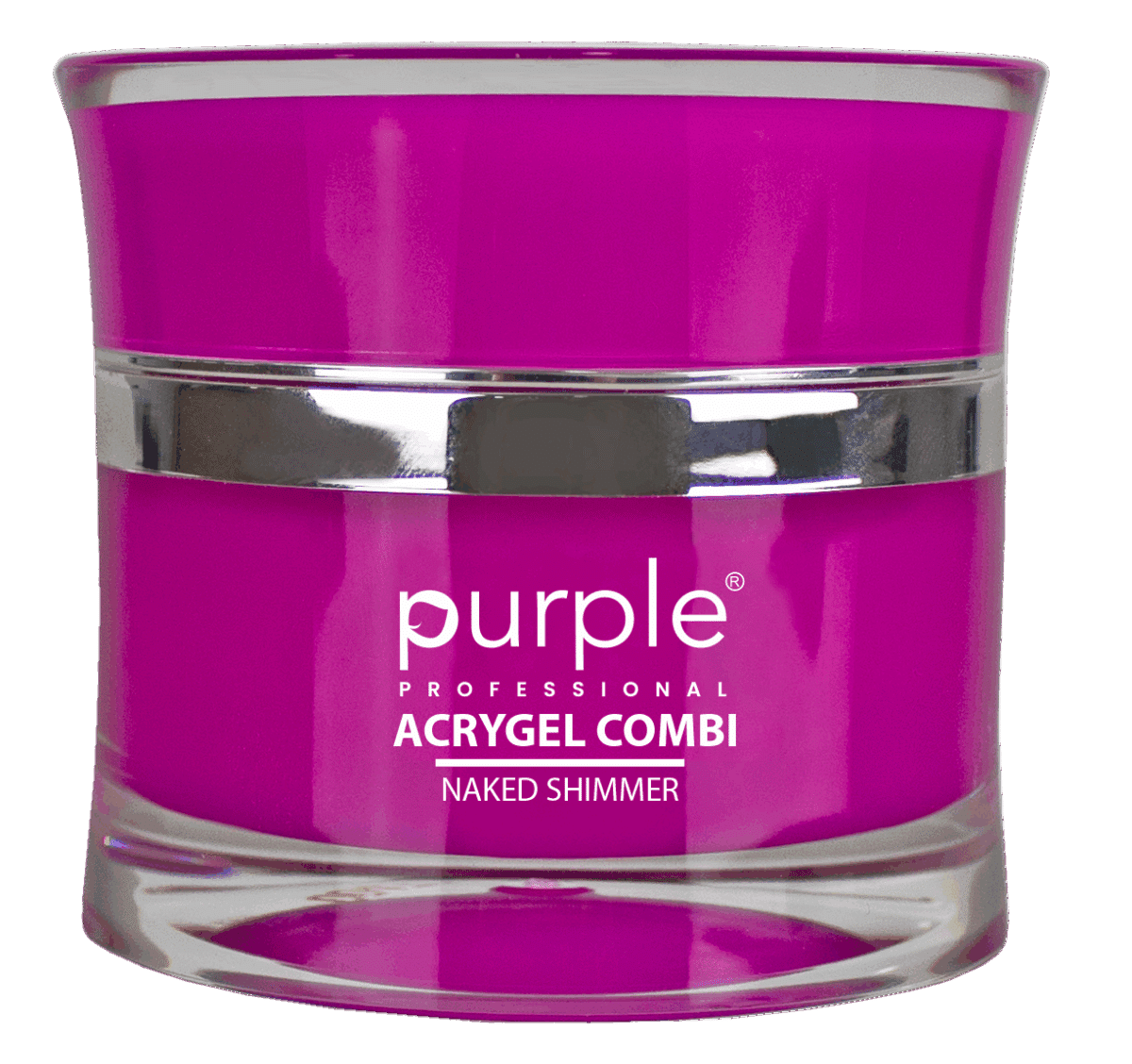 Purple Professional ACRYGEL Combi Naked Shimmer 50gr