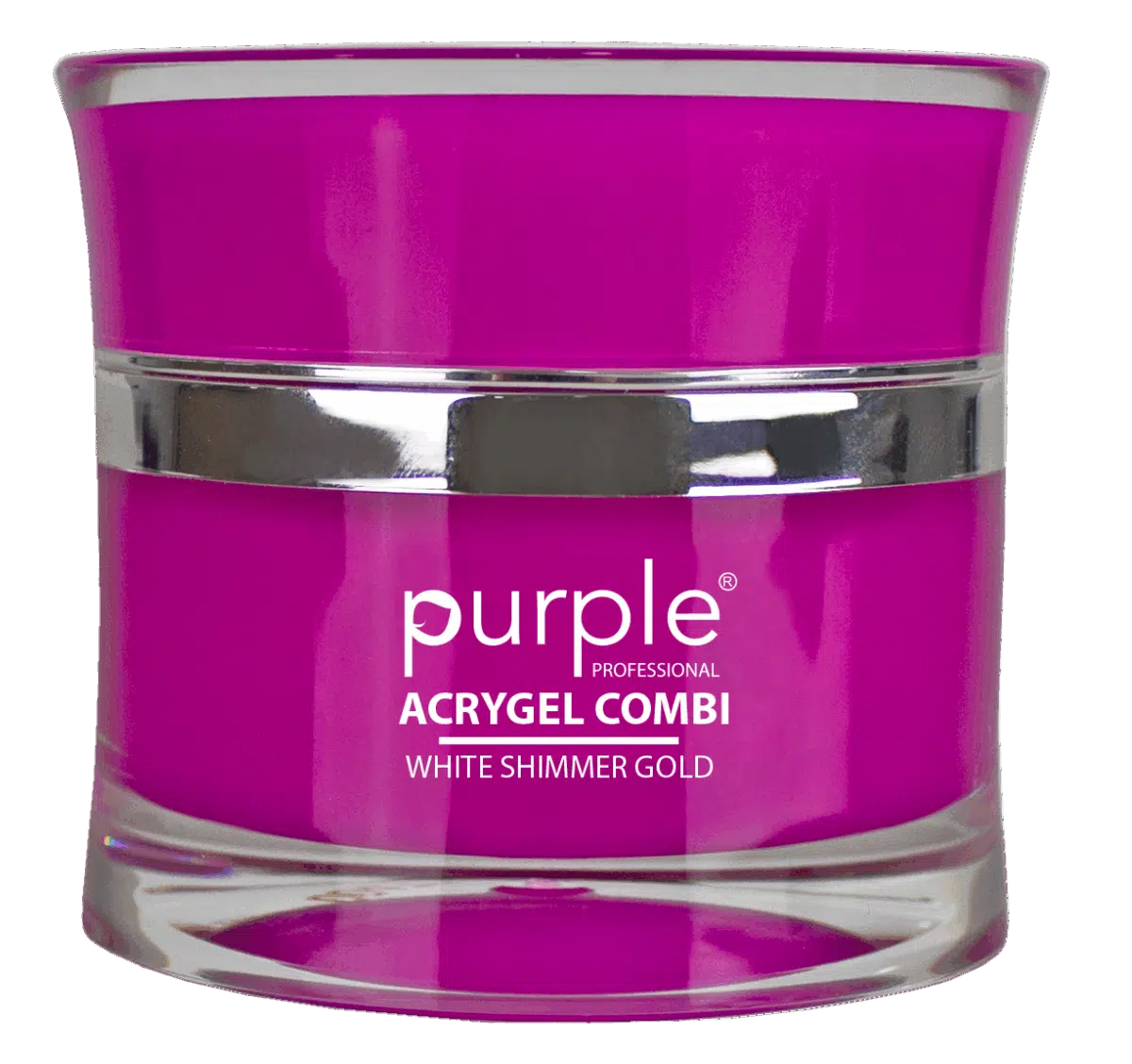 Purple Professional ACRYGEL Combi White Shimmer Gold 50gr
