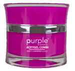 Purple Professional ACRYGEL Combi White Shimmer Gold 50gr