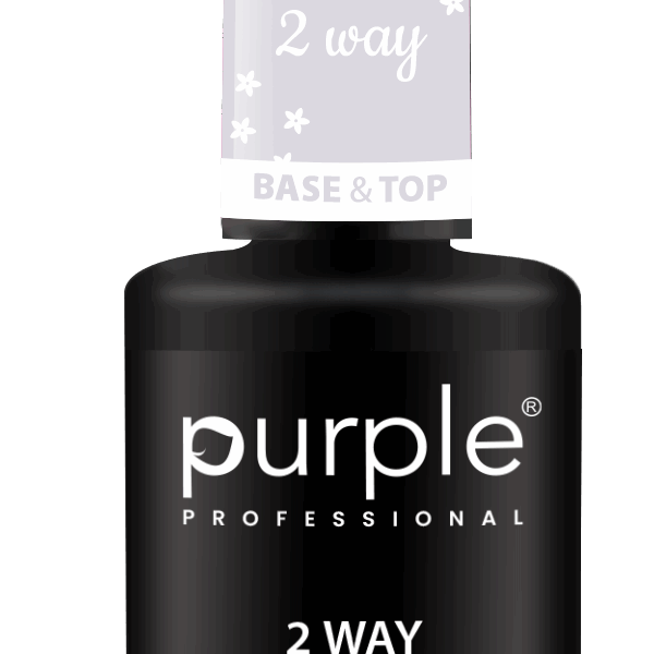 Purple Professional Base & Top 2Way 15ml
