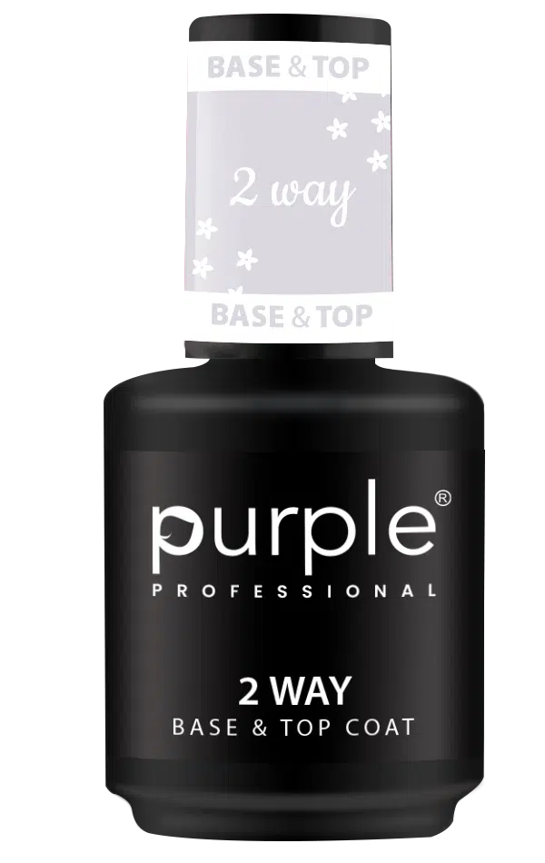 Purple Professional Base & Top 2Way 15ml Purple Professional Base & Top 2Way 15ml