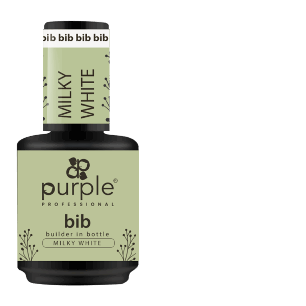 Purple Professional BIB Builder In Bottle - Milky White 15ml