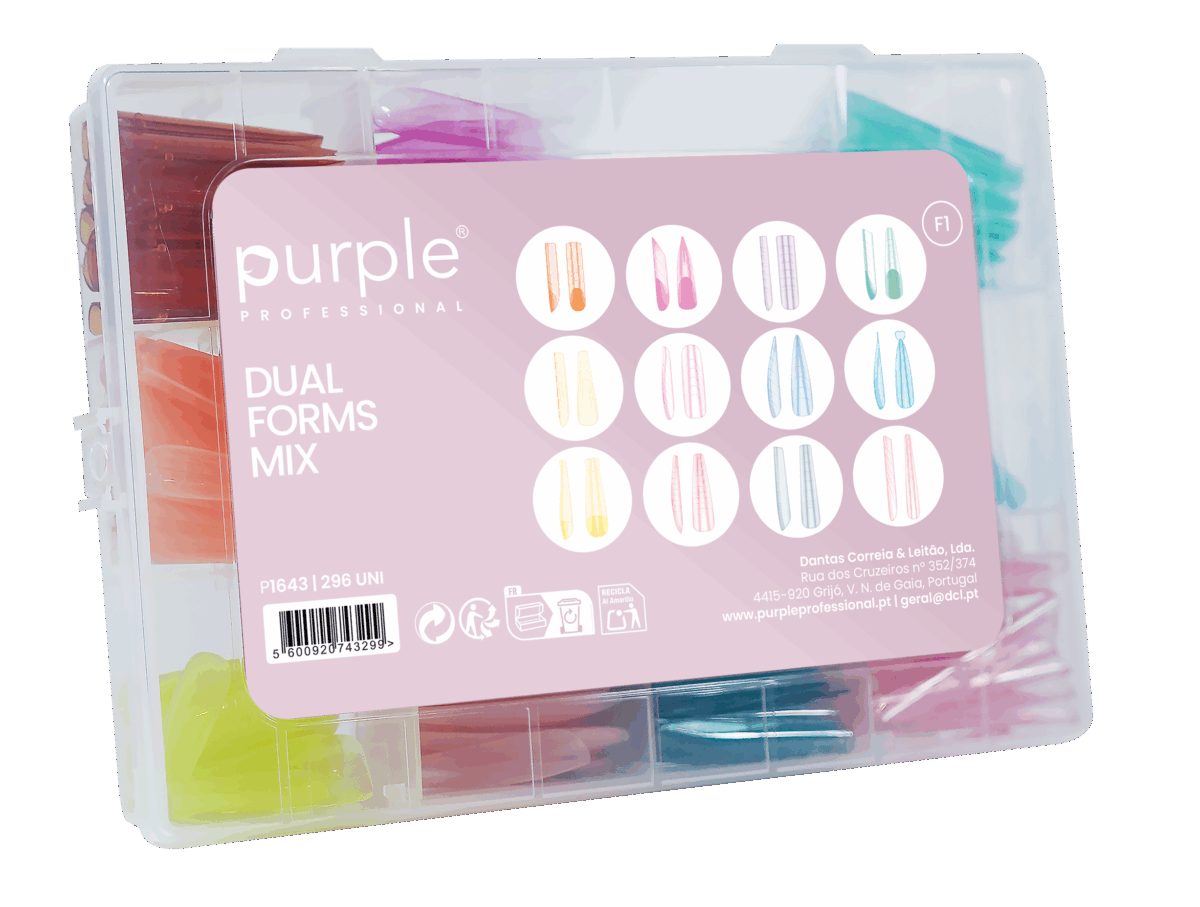 Purple Professional Dual Forms Mix 296st. (P1643)