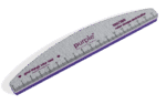 Purple Professional Dual Nail File Moon With Ruler 100/180 (P3093)