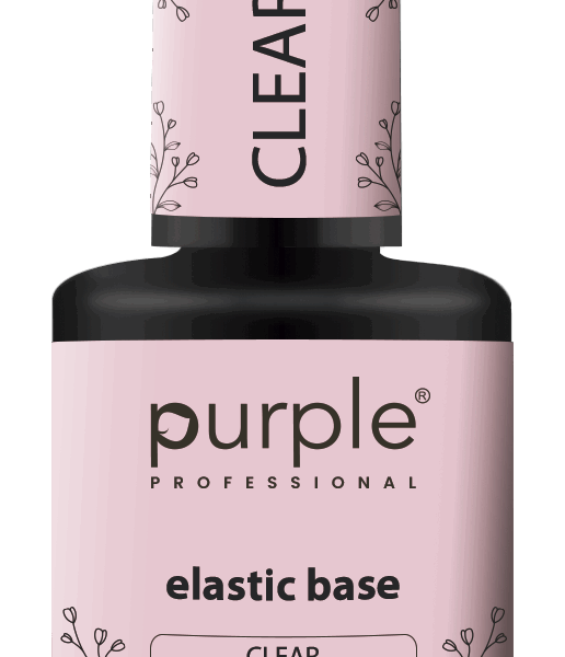Purple Professional Elastic Base "Clear" 15ml