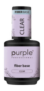 Purple Professional Fiber Base "Clear" 15ml