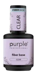 Purple Professional Fiber Base "Clear" 15ml