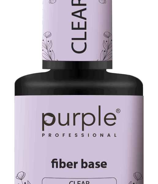 Purple Professional Fiber Base "Clear" 15ml