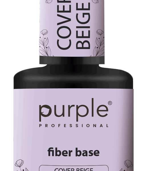 Purple Professional Fiber Base "Cover Beige" 15ml