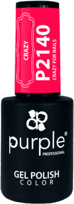 Purple Professional Gel Polish Crazy For Nails 10ml (P2140)