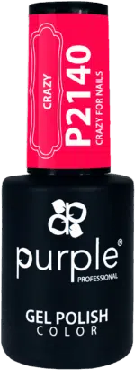Purple Professional Gel Polish Crazy For Nails 10ml (P2140)