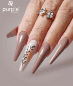 Purple Professional Gel Polish Famous Tower 10ml (P2204)