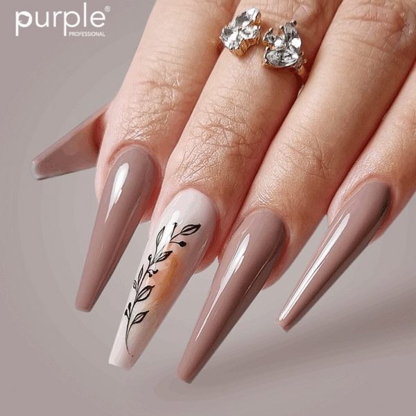 Purple Professional Gel Polish Famous Tower 10ml (P2204)