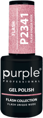 Purple Professional Gel Polish Flash Unique Nude 10ml (P2341)