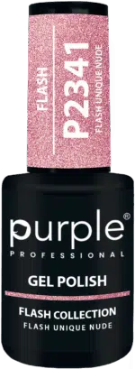 Purple Professional Gel Polish Flash Unique Nude 10ml (P2341)